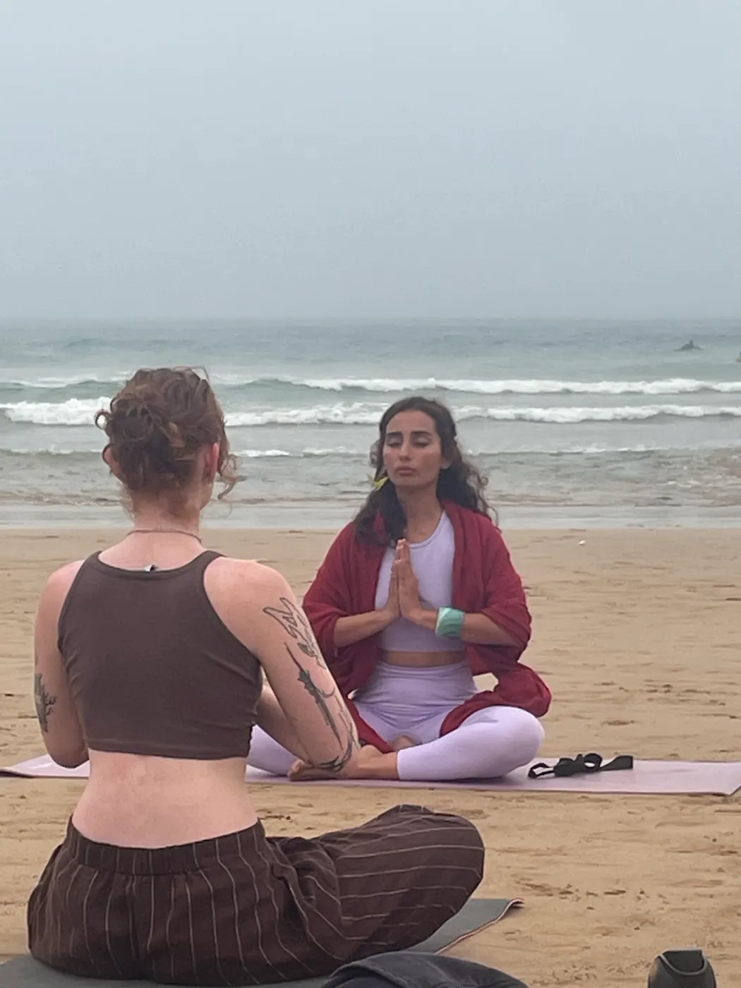 Safaa, Meditation facing the ocean
